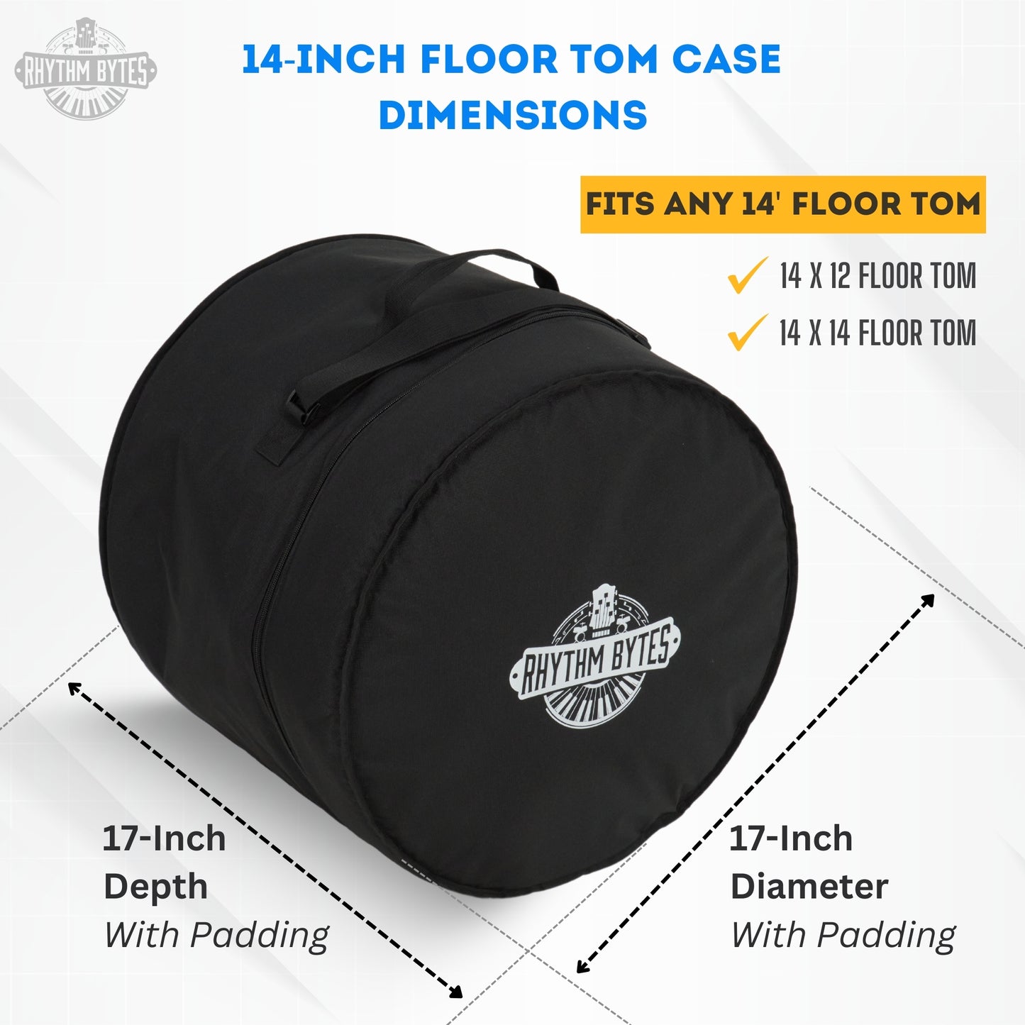 14" Floor Tom Case
