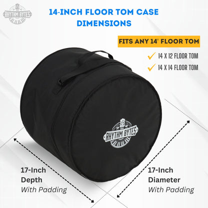 14" Floor Tom Case