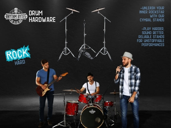 Rhythm Bytes Drumsticks | 4-Pack | Premium Oak | New BeatBladez Series